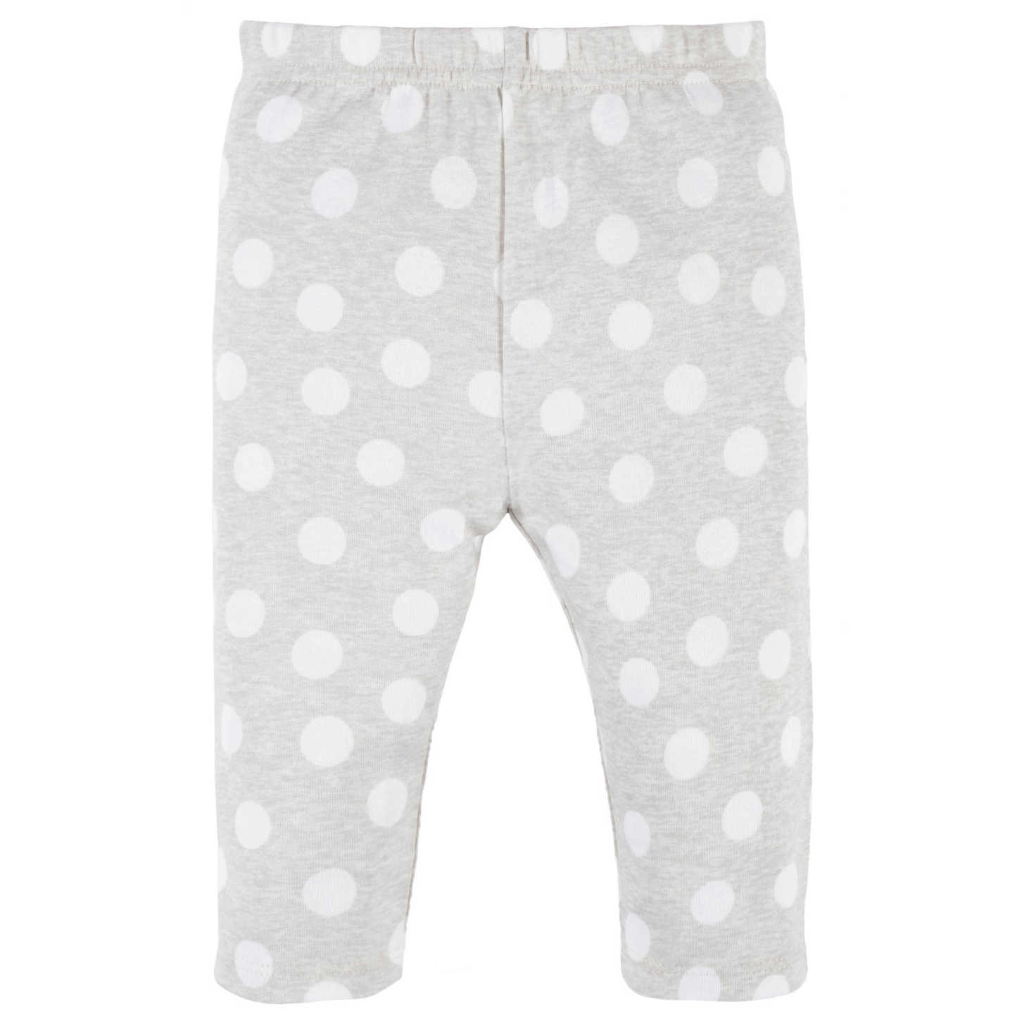 4-Piece Baby Girls Dots Of Rainbows Onesies Bodysuit, Tee, Skort & Pant Set