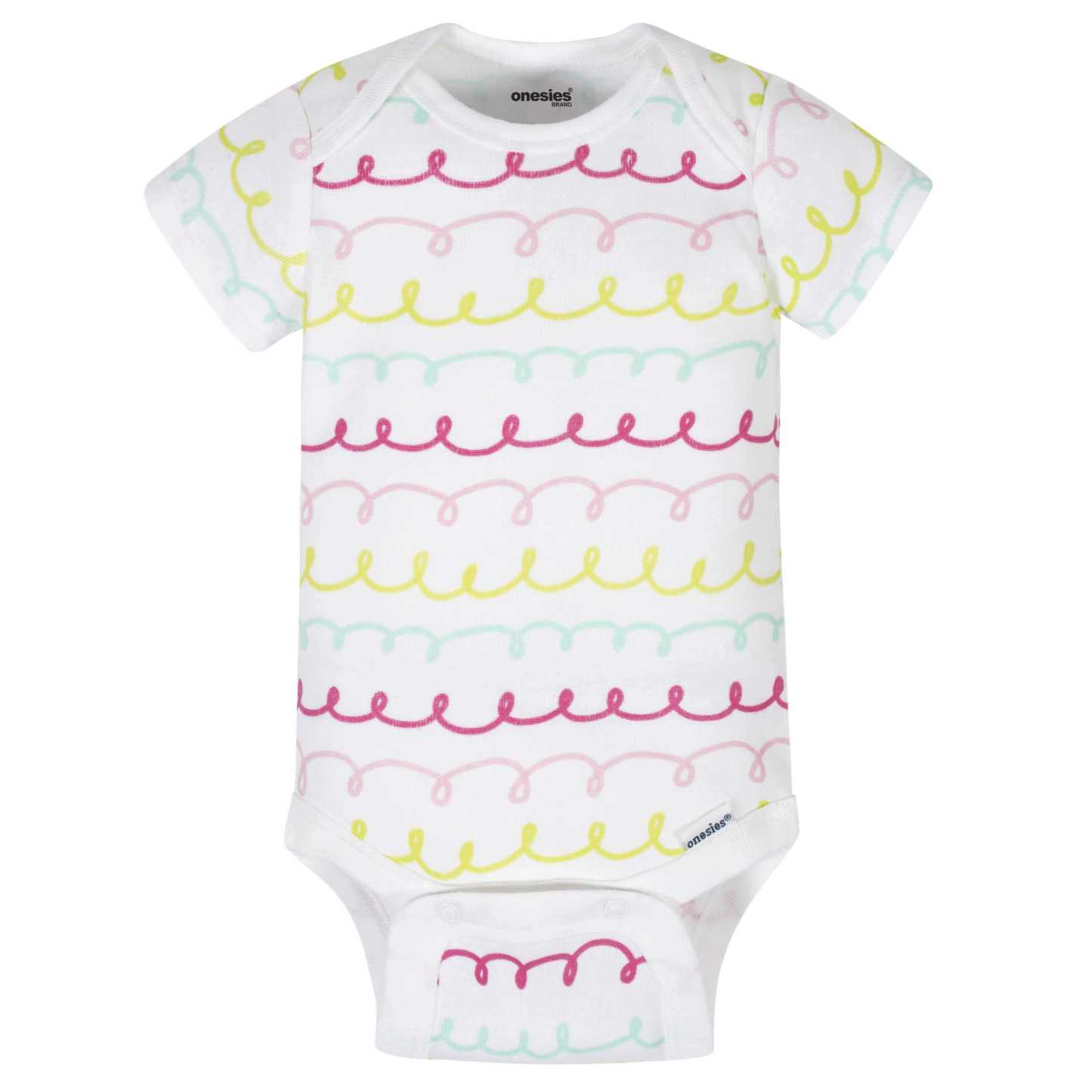 6-Piece Baby Girls Donut Onesies Brand Bodysuits & Pants Set