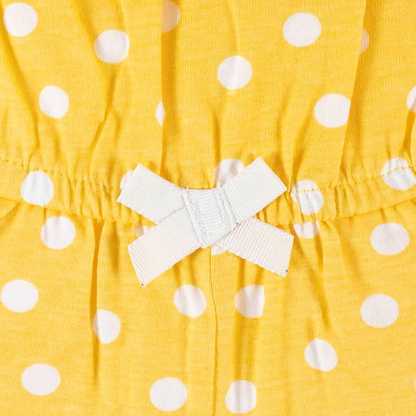 2-Pack Baby & Toddler Girls Bee Garden Tank Rompers