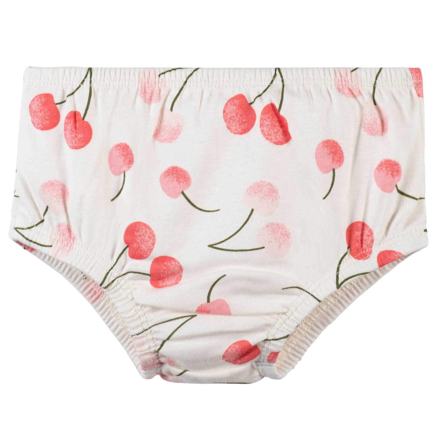 3-Piece Baby & Toddler Girls Cherry Kisses Dress, Diaper Cover & Headband Set