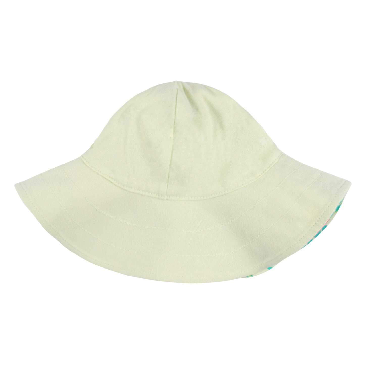 3-Piece Baby & Toddler Girls Flamingo Fun Dress, Diaper Cover & Reversible Sun Hat Set