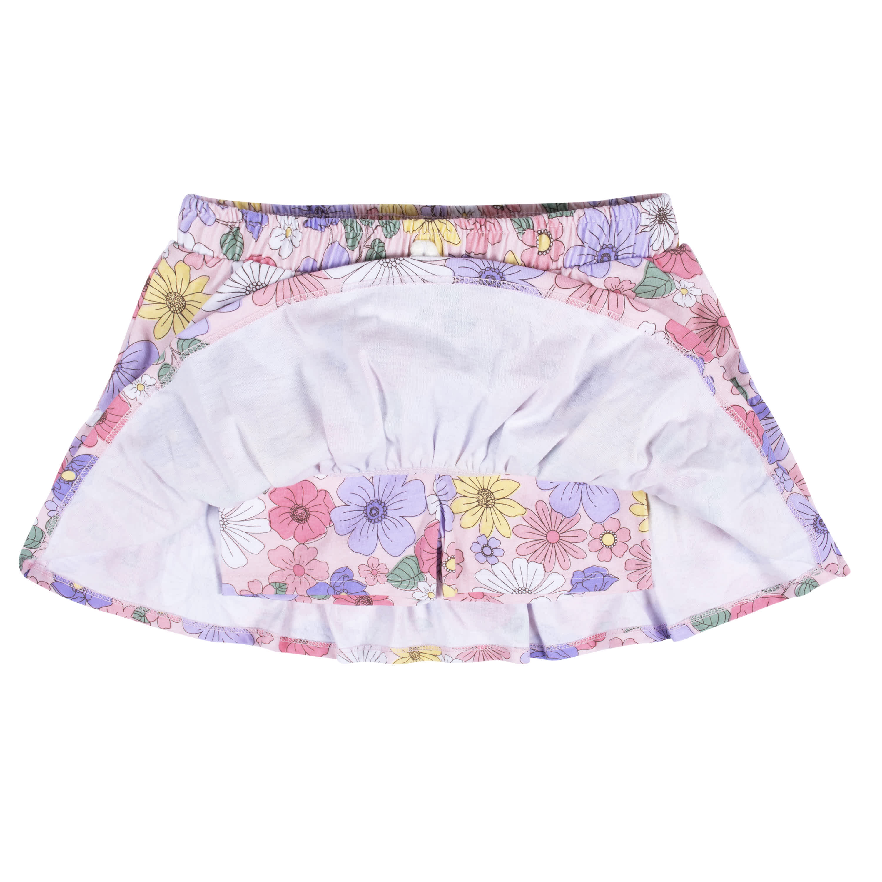 2-Pack Infant & Toddler Girls Pink Floral Skorts