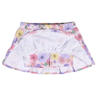 2-Pack Infant & Toddler Girls Pink Floral Skorts
