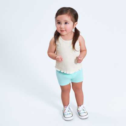 3-Pack Baby & Toddler Girls Picnic Day Dreams Pull-On Bike Shorts