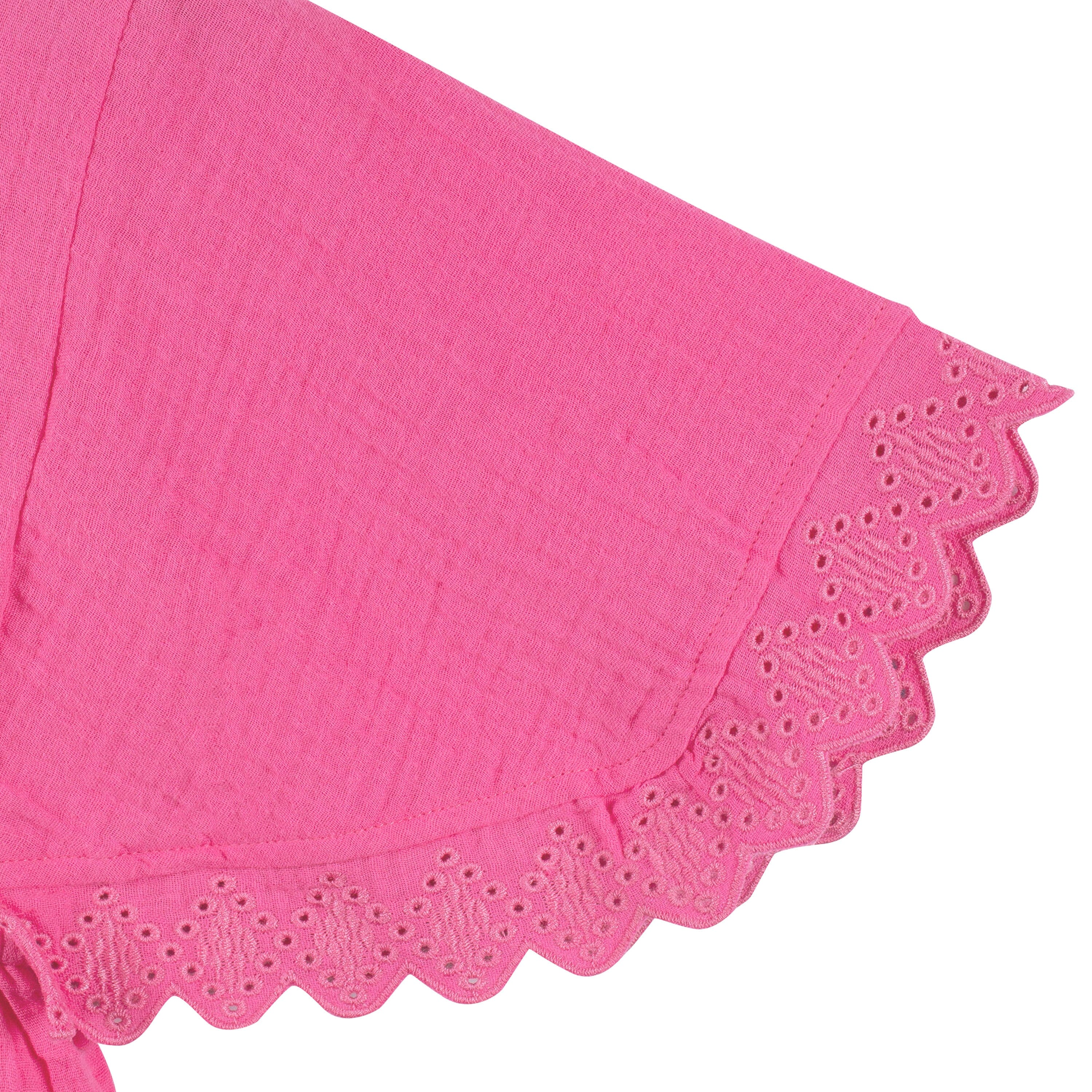 Baby & Toddler Girls Pink Woven Kaftan Coverup