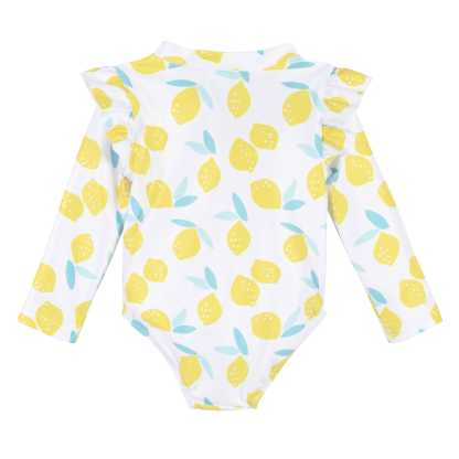 Baby & Toddler Girls Lemon Squeeze Rash Guard