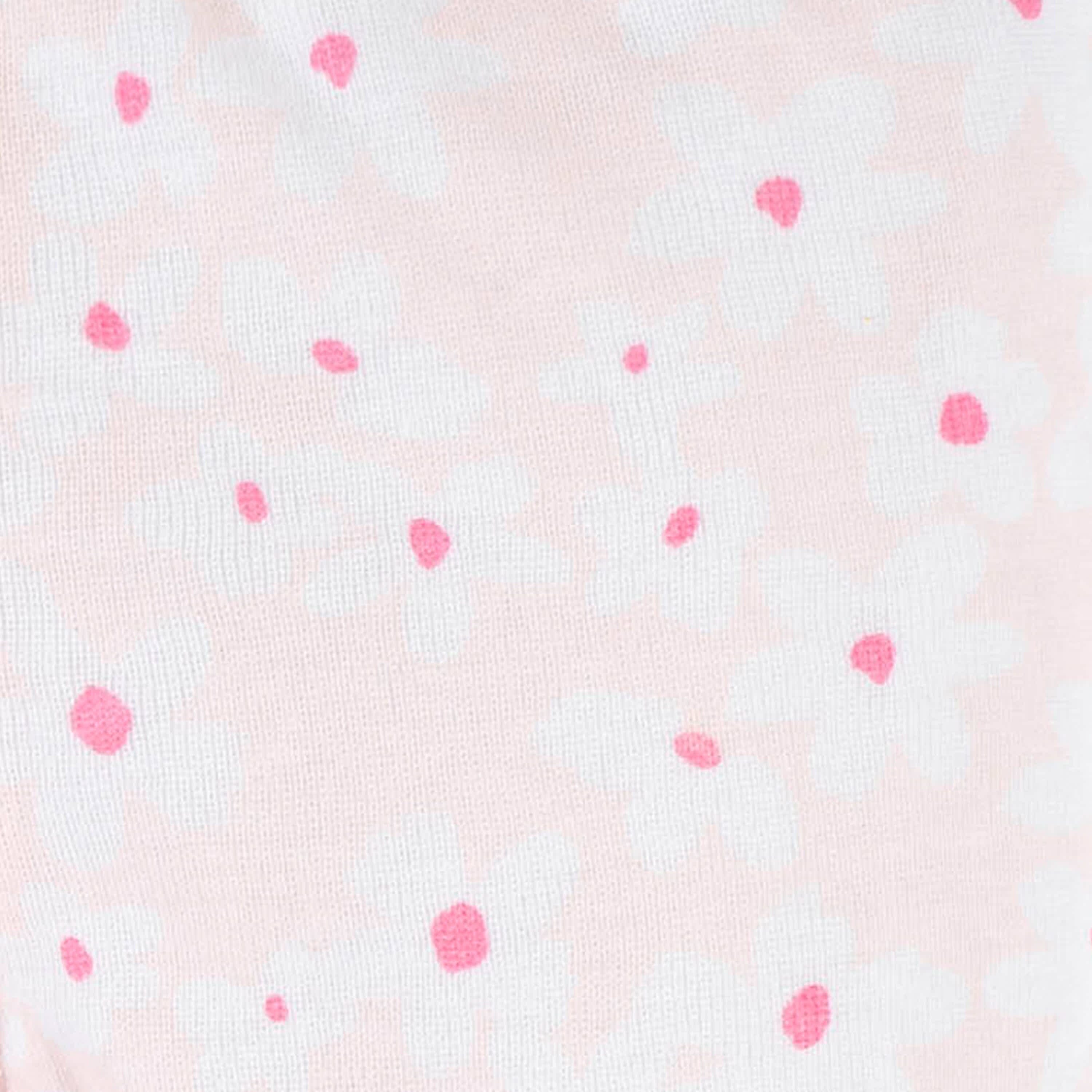 3-Piece Baby Girls Summer Blossom Short Sleeve Onesies Bodysuits & Pants Set