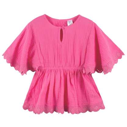 Baby & Toddler Girls Pink Woven Kaftan Coverup