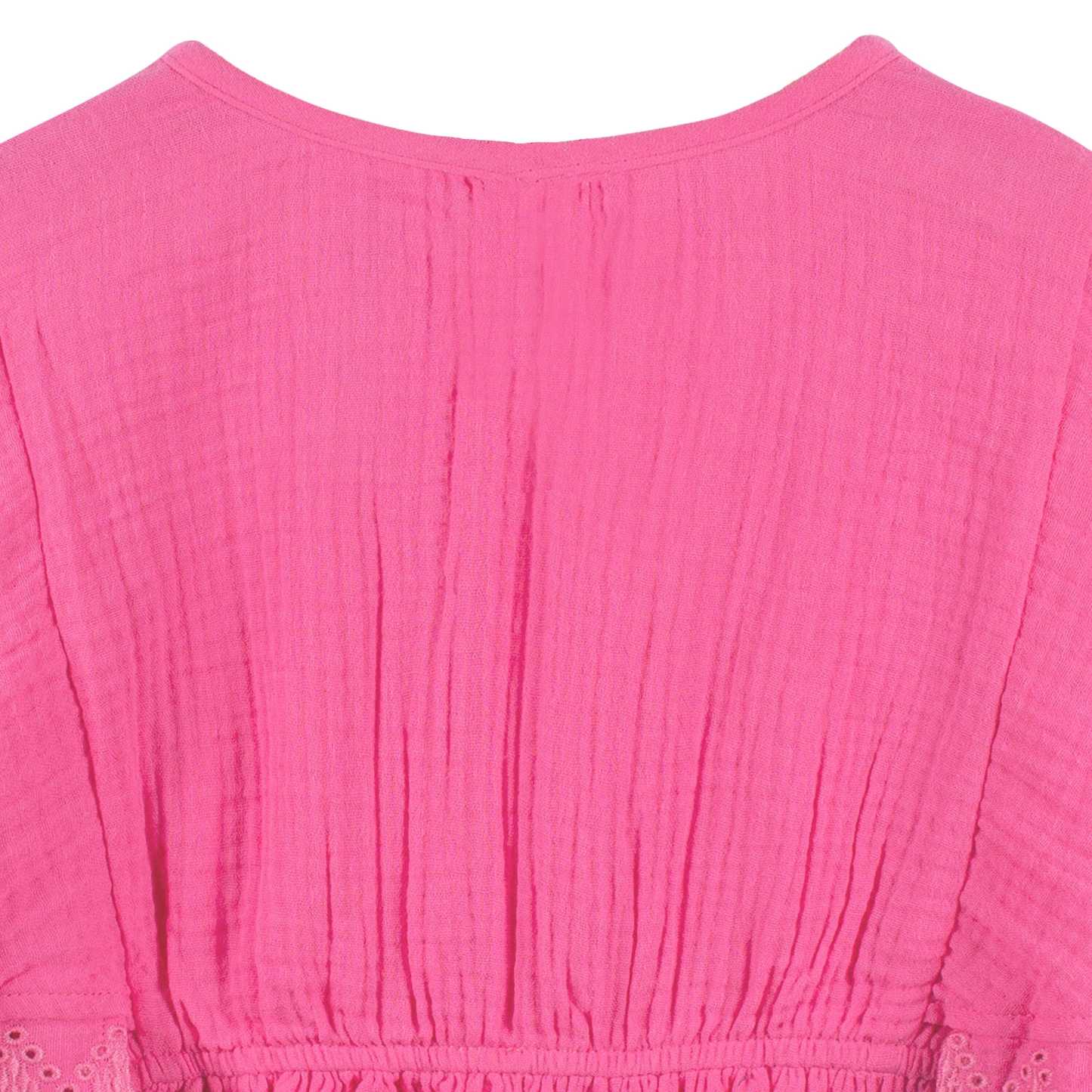 Baby & Toddler Girls Pink Woven Kaftan Coverup