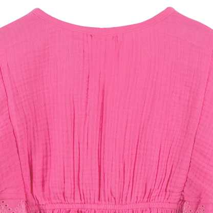 Baby & Toddler Girls Pink Woven Kaftan Coverup