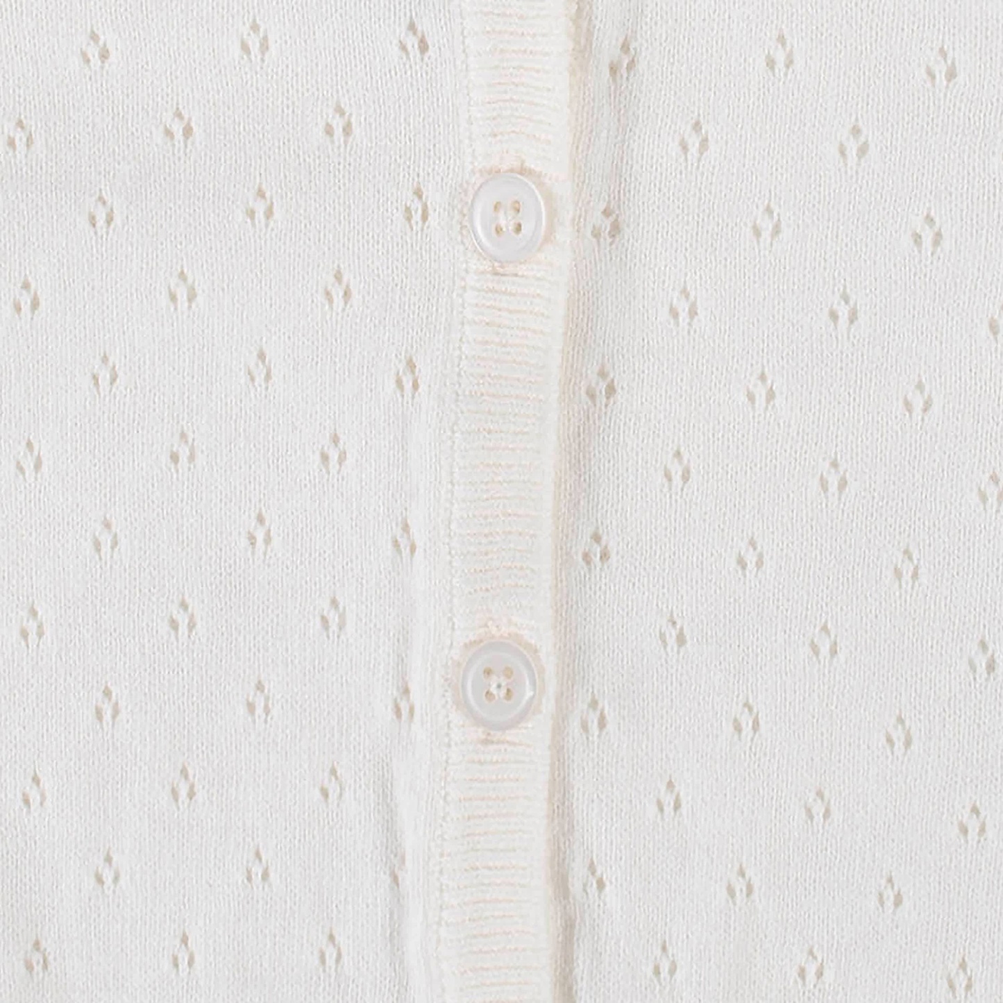 Baby & Toddler Girls White Pointelle Cardigan