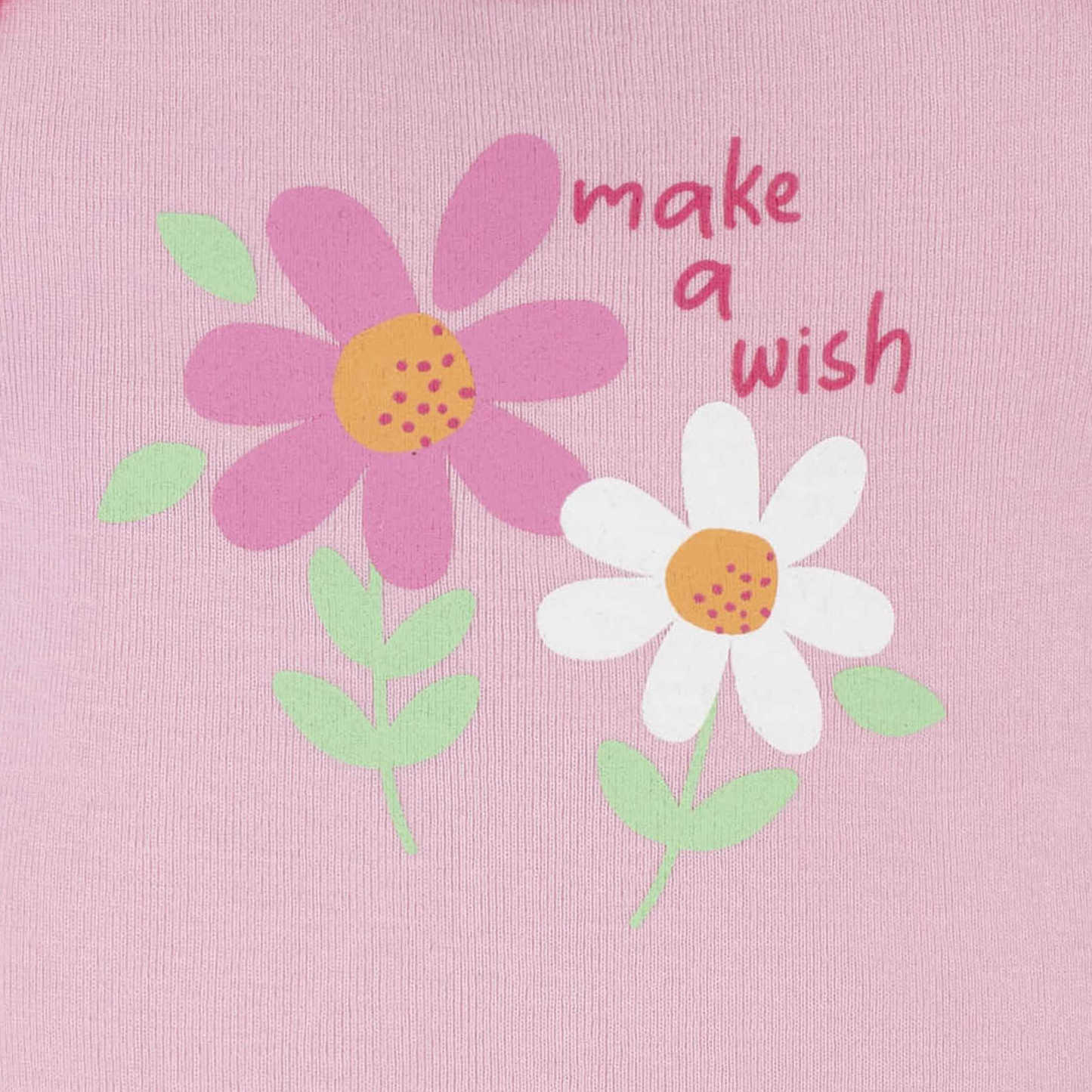 4-Piece Baby Girls Summer Blossom Onesies Bodysuit, Tee, Skort & Pant Set