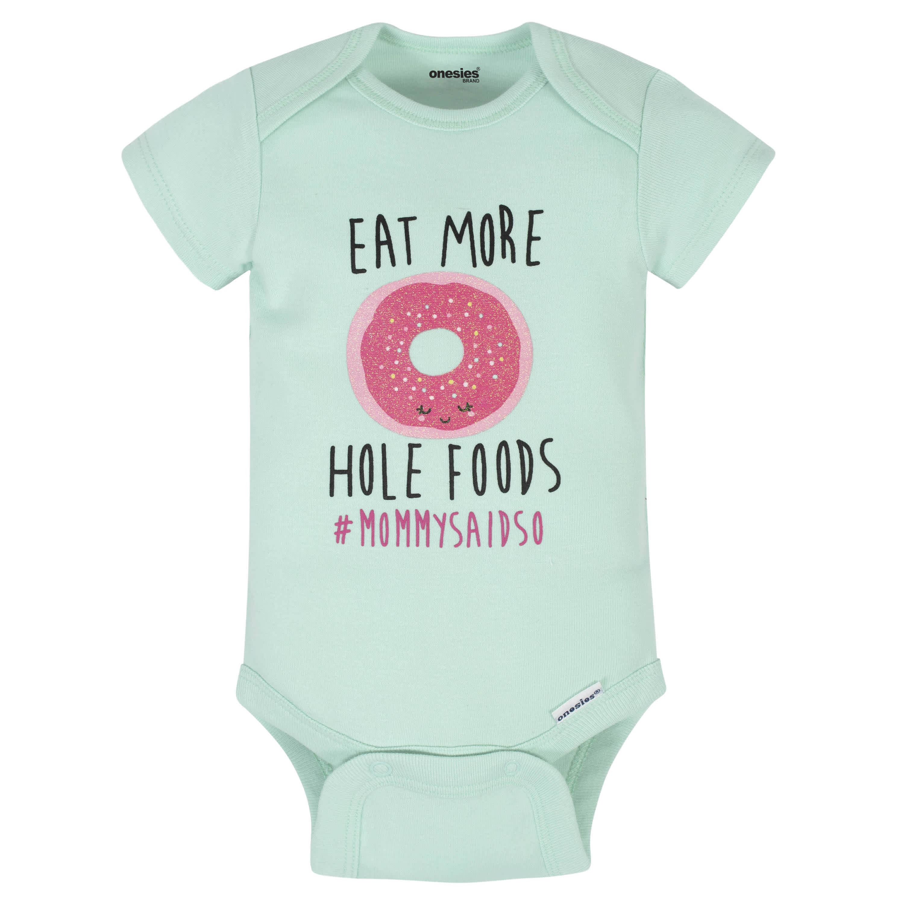 6-Piece Baby Girls Donut Onesies Brand Bodysuits & Pants Set