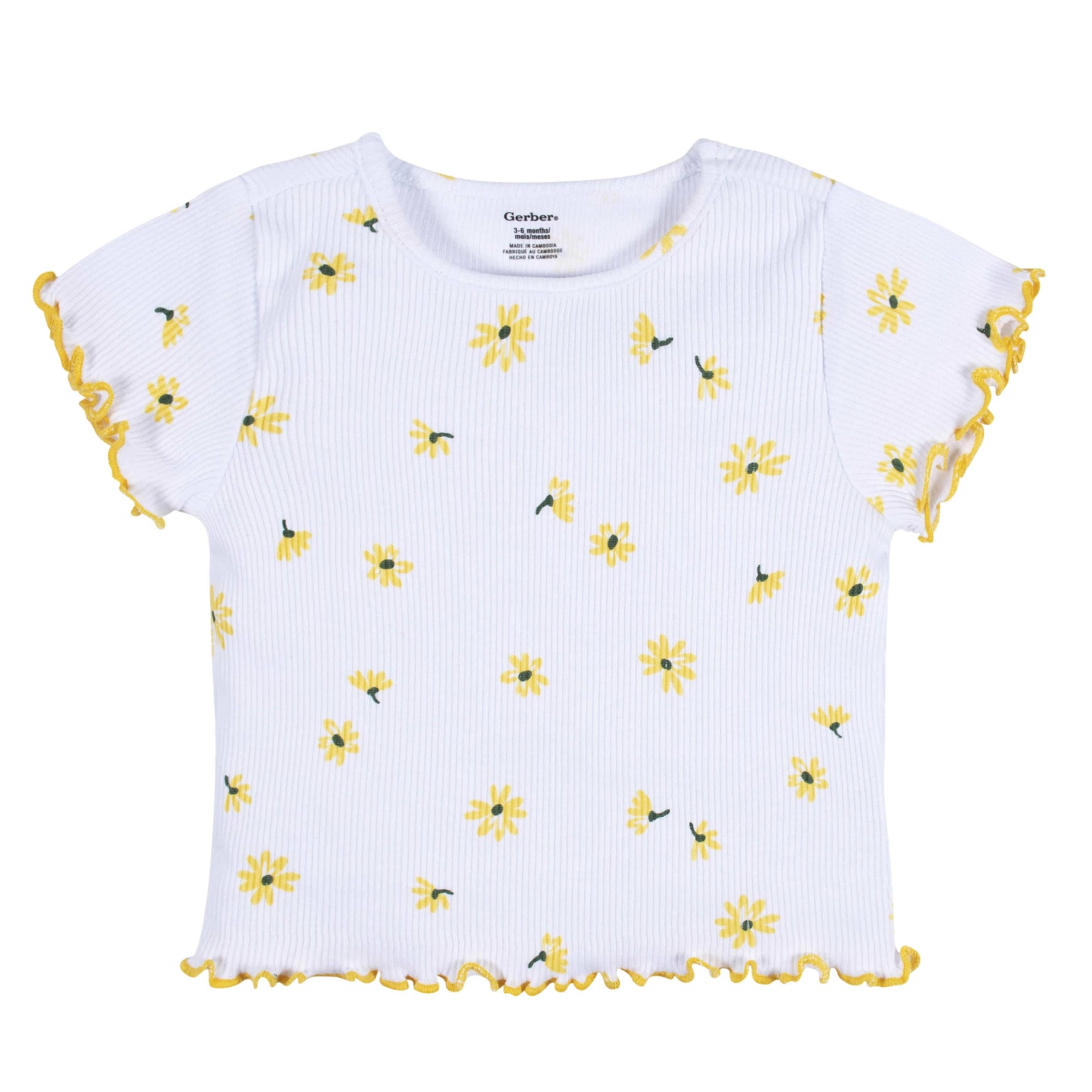 3-Pack Baby & Toddler Girls Picnic Day Dreams Short Sleeve Tees