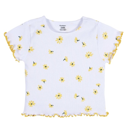 3-Pack Baby & Toddler Girls Picnic Day Dreams Short Sleeve Tees