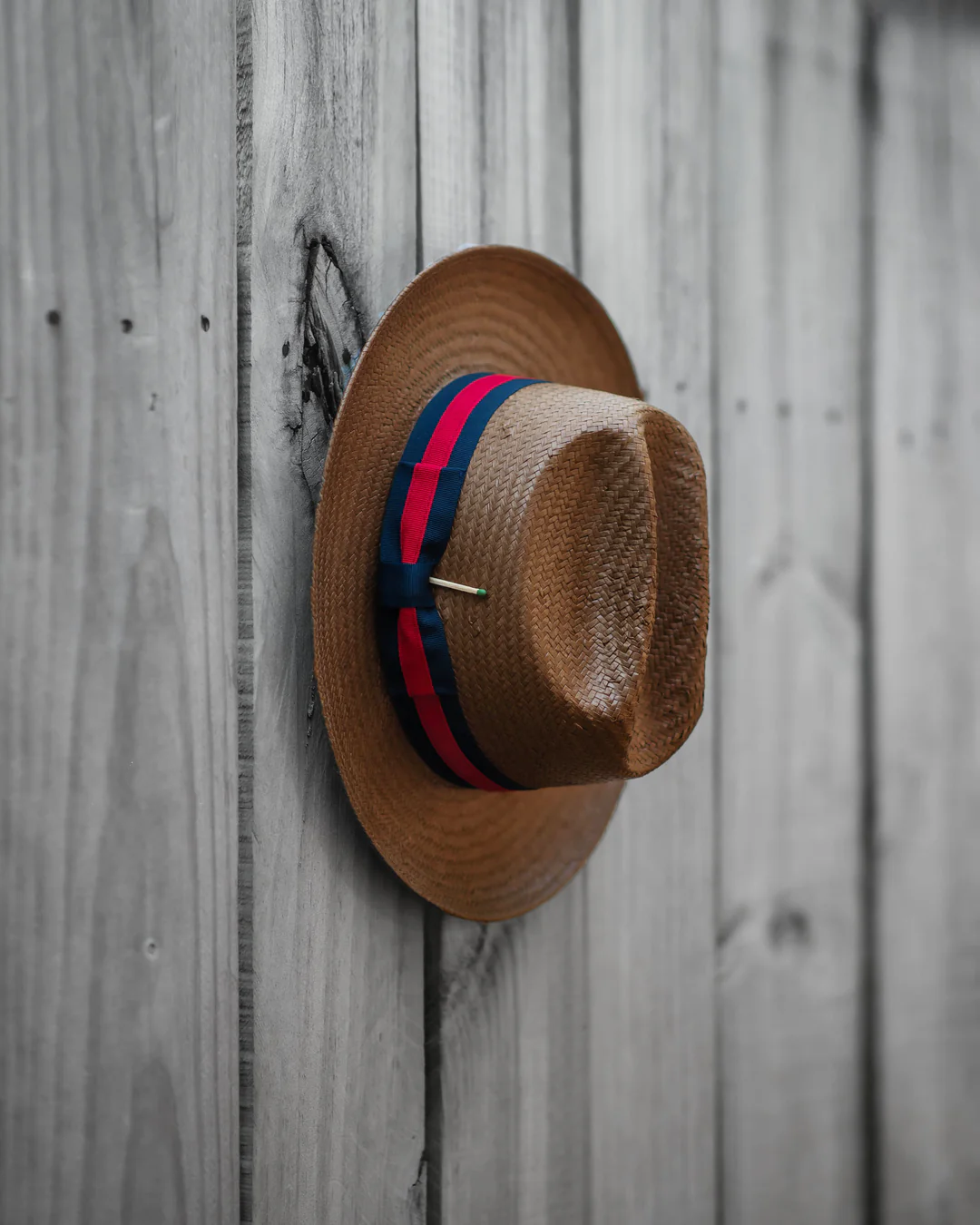 Miller Ranch Fedora Hat - Patriotic Straw
