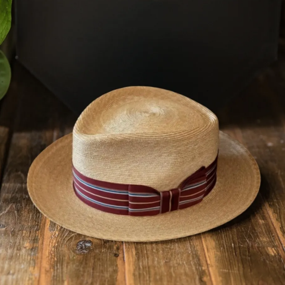 Natural Panama Hat - Red Limited Edition