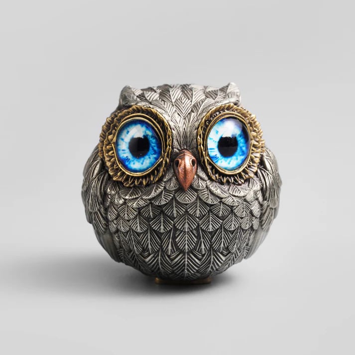 🦉Lucky Owl Guardian-The Wise Watcher of the Felt