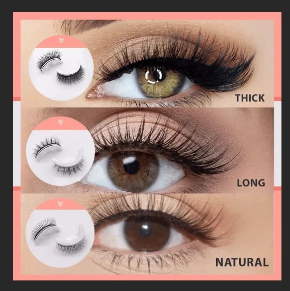 🔥🔥Reusable Self Adhesive Eyelashes