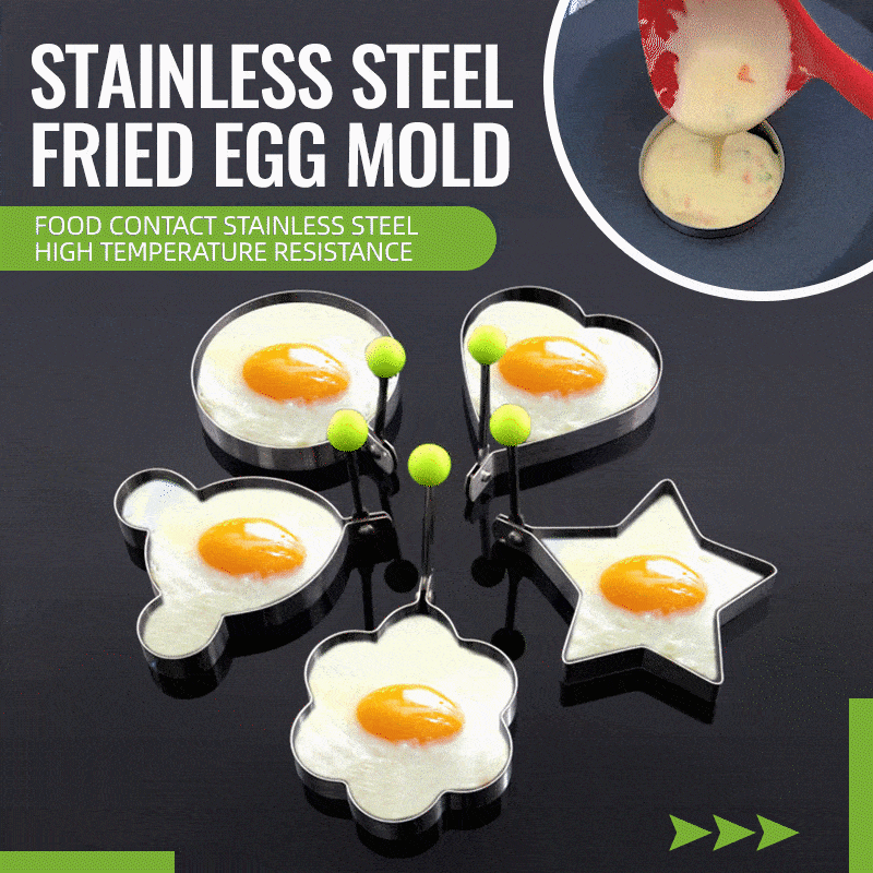 🔥HOT SALE NOW 49% OFF🔥 Stainless Steel Fried Egg Molds