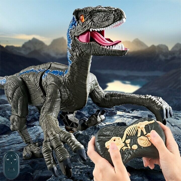 🔥HOT SALE🔥"Fire"Breathing Remote Control Dinosaur