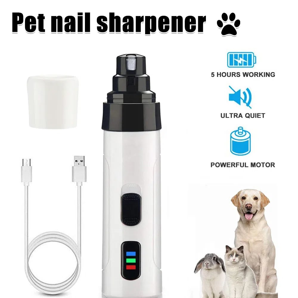 🎄CHRISTMAS SALE 59% OFF 🔥Rechargeable USB Charging Electric Pet Nail Grinder
