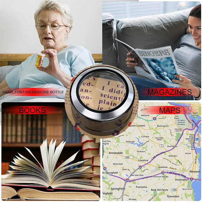 🔦LED Reading Magnifier