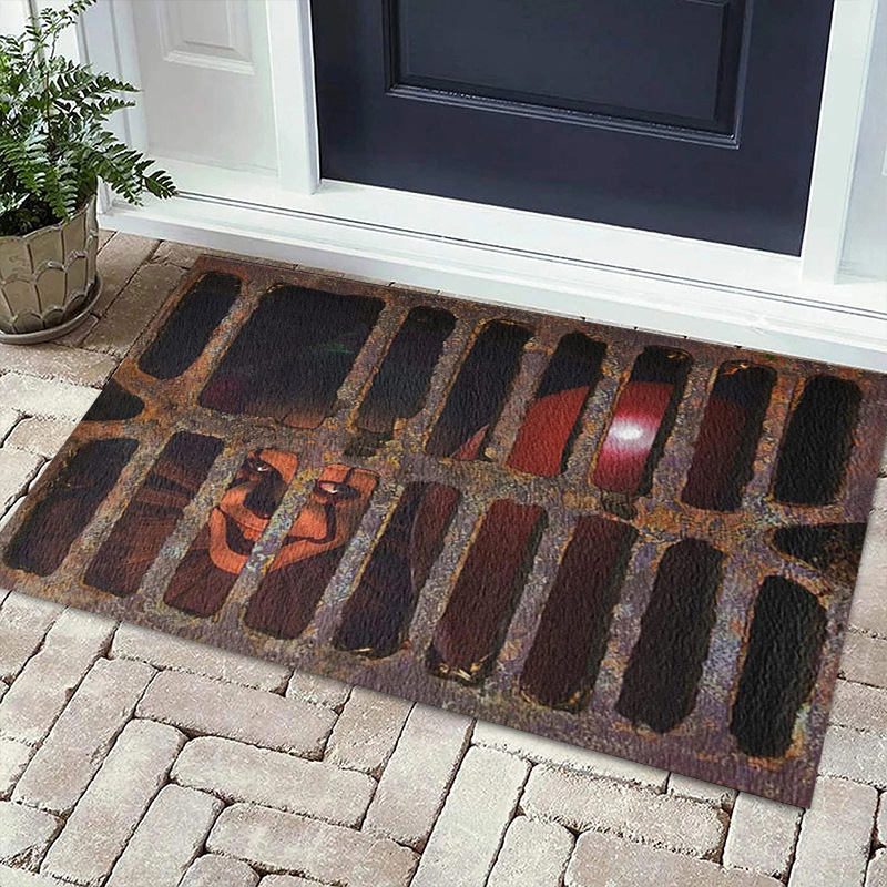 Halloween 3D Hole Doormat