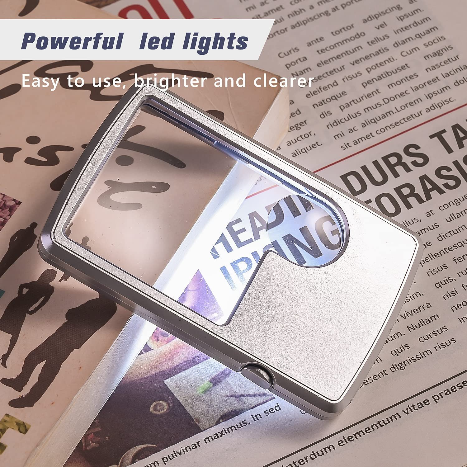 🎄CHRISTMAS SALE 59% OFF 🔎Magnifying Glass Reading Tool With LED Light