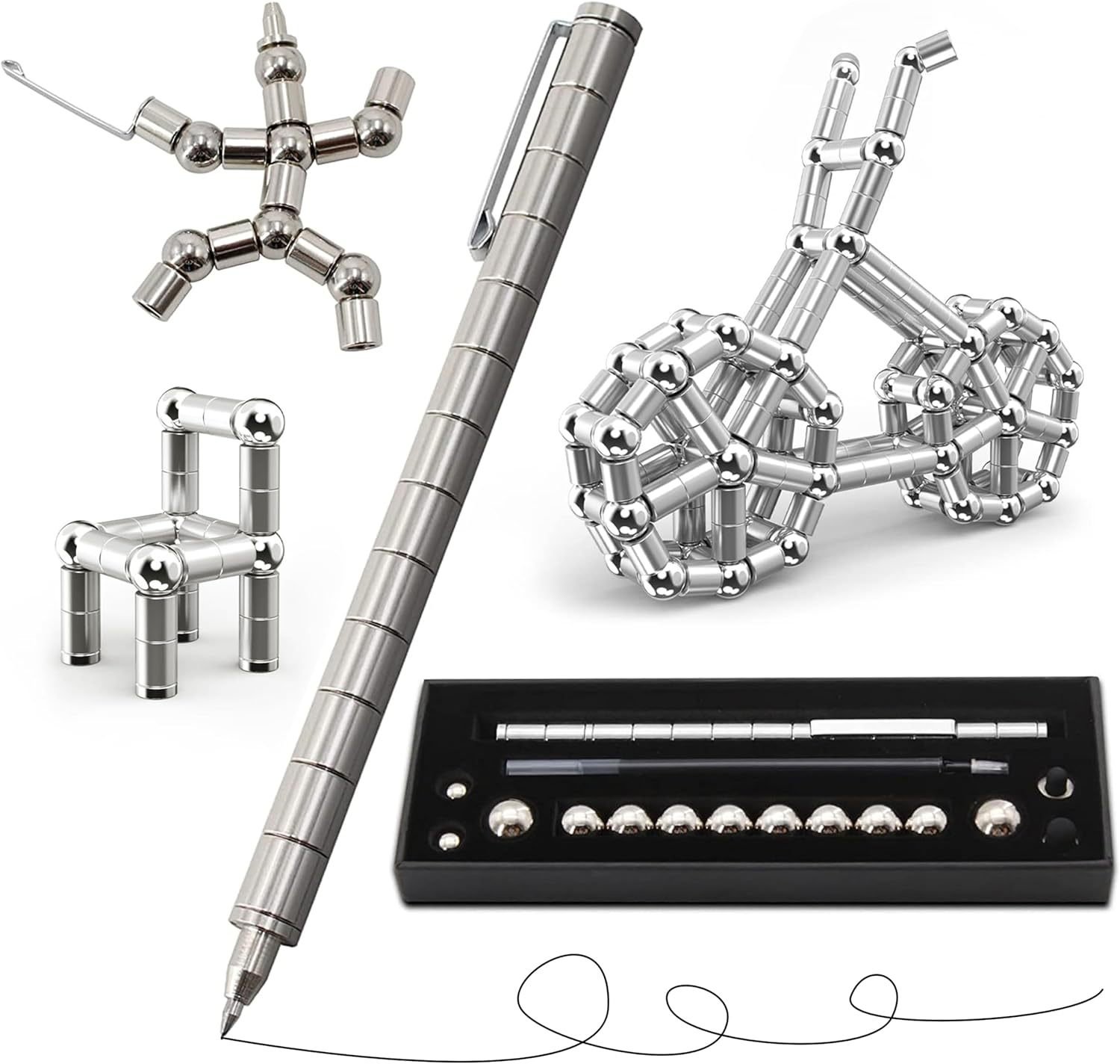 🎉CHRISTMAS PROMOTION 🎉49% OFF🔥🤣🖊️Magnetic Fidget Pen