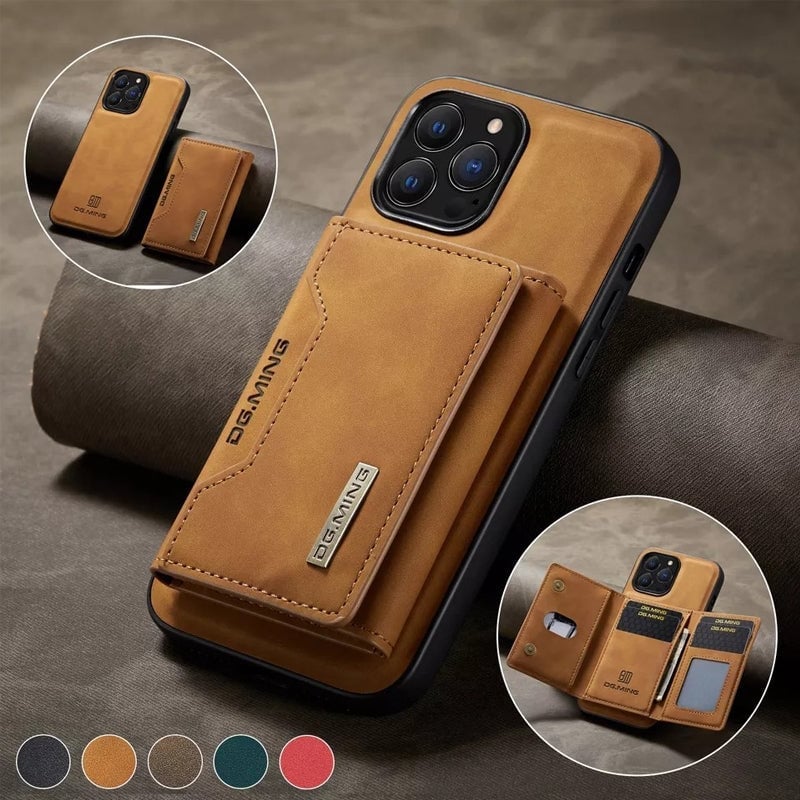 ⏰  Detachable 2-in-1 Design Wallet Phone Case