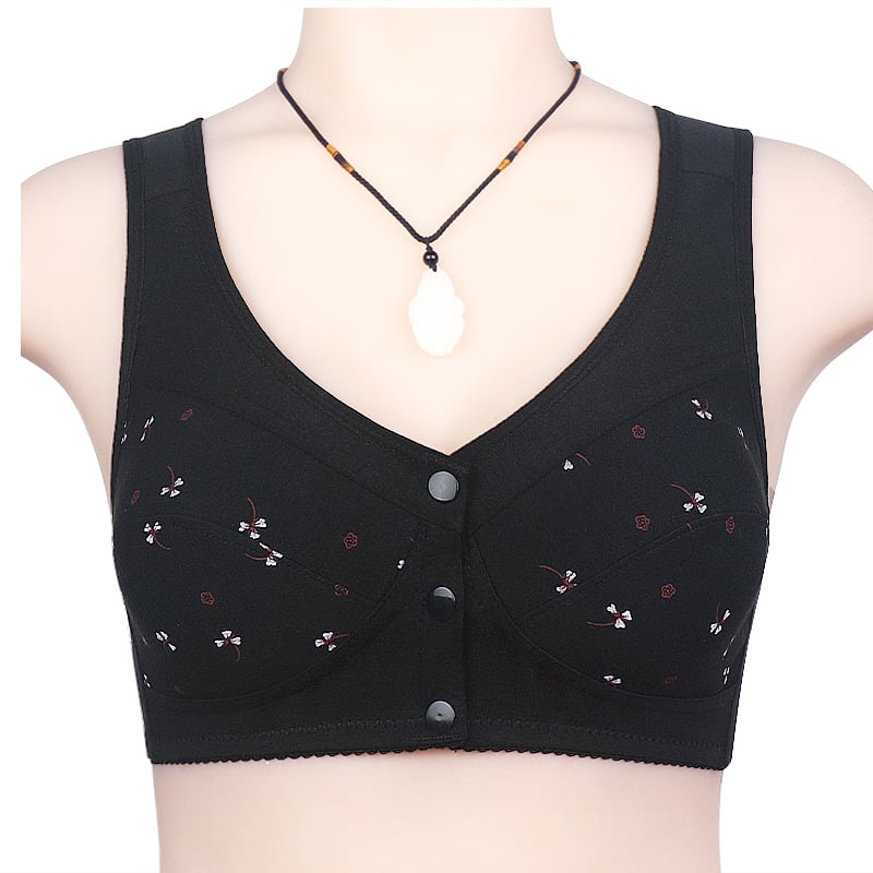 🌹Design for Senior Front Closure Cotton Bra🎀