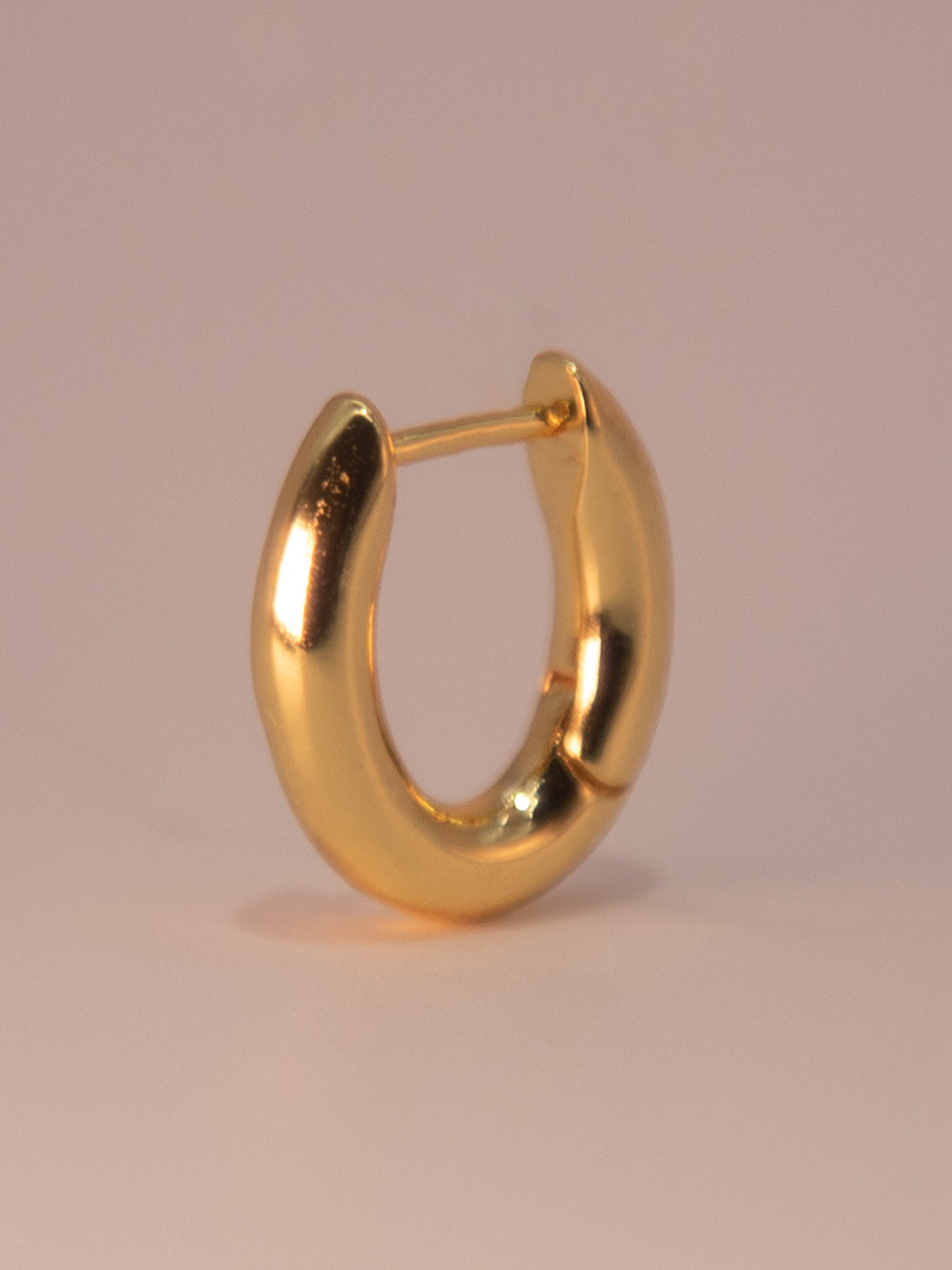 Attentionme®Vintage Hoop Earrings Barzel 18K Gold, For Girlfriend, Wife.Can be used as a birthday gift or holiday gift to express your love.-Attentionme