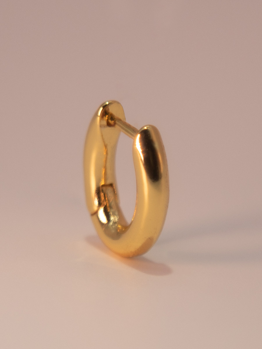 Attentionme®Vintage Hoop Earrings Barzel 18K Gold, For Girlfriend, Wife.Can be used as a birthday gift or holiday gift to express your love.-Attentionme