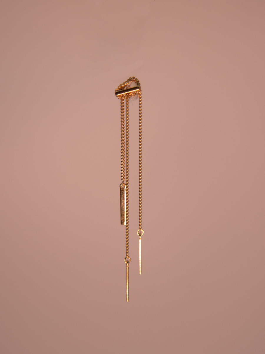 Attentionme®Prevent allergy Tassel Earrings Gold Jewelry Gifts The design is simple and suitable for matching with various styles of clothing, whether it is daily casual or formal occasions-Attentionme