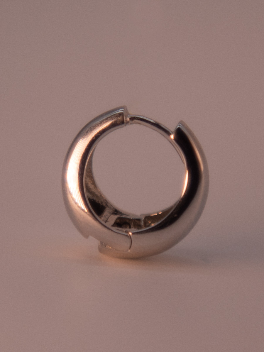 Attentionme®925 Sterling Silver Round Geometric Earrings For Birthdays, Parties.Simple and stylish silver earrings are suitable for women of all ages.-Attentionme