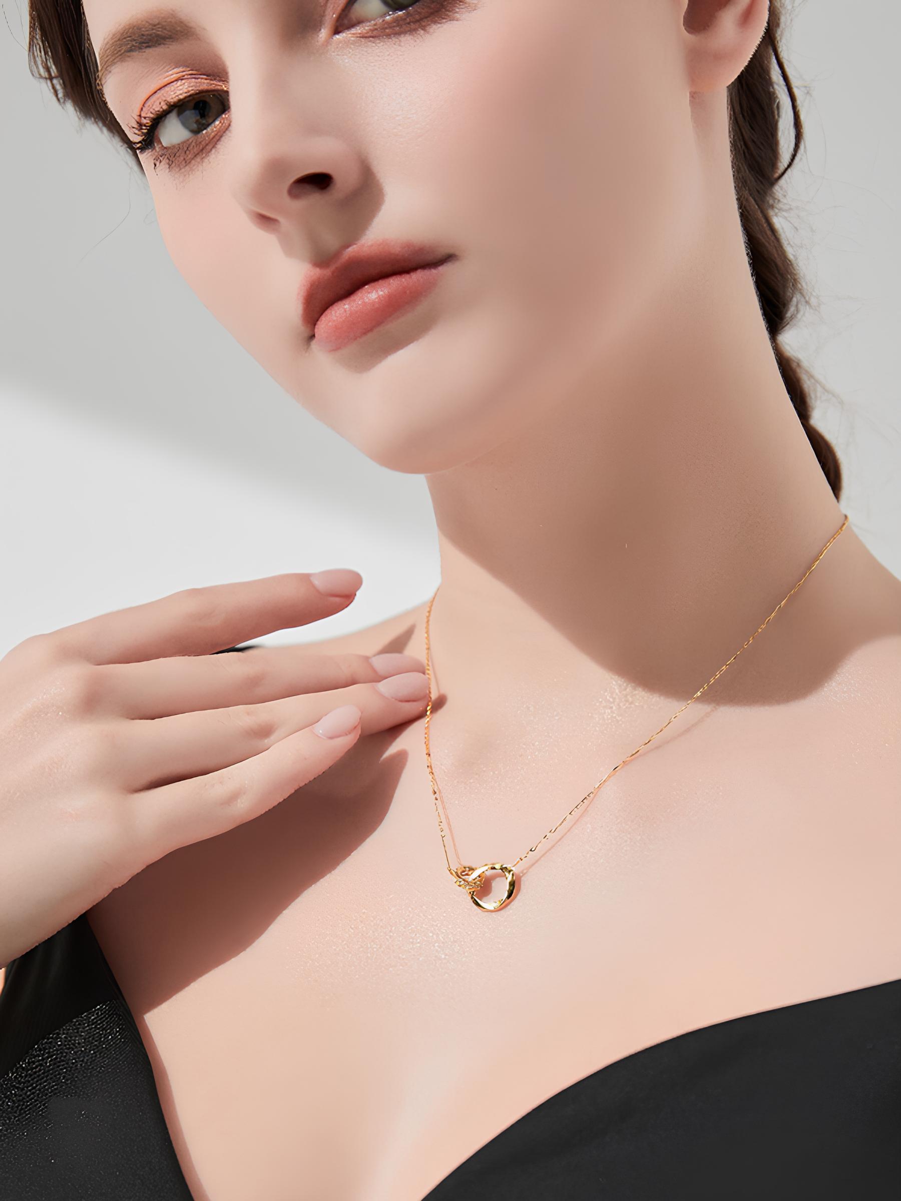 Attentionme®925 Sterling Silver Dainty Eternity Mobius Circle of Life Jewelry Gift For Women-Attentionme