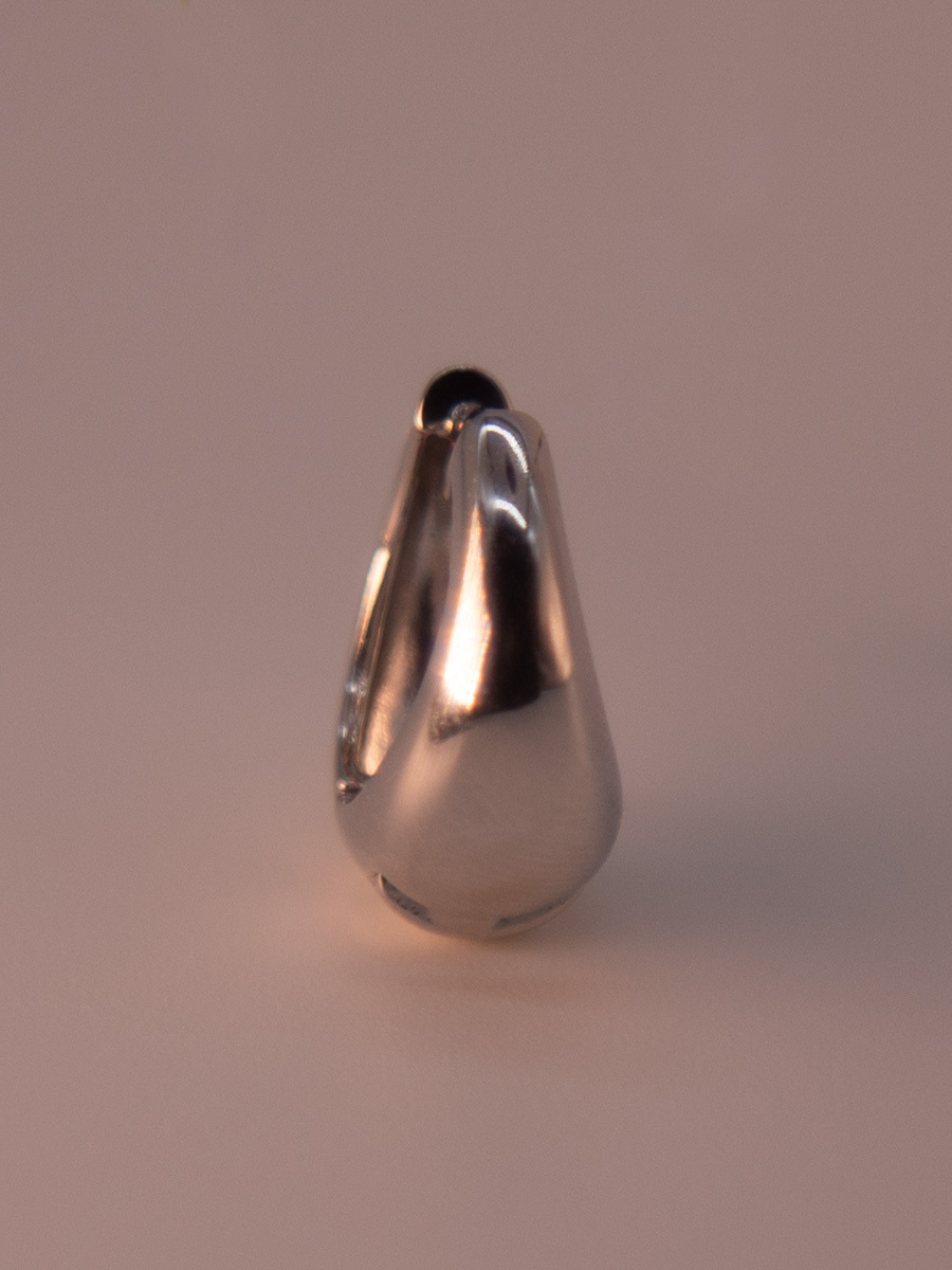 Attentionme®925 Sterling Silver Round Geometric Earrings For Birthdays, Parties.Simple and stylish silver earrings are suitable for women of all ages.-Attentionme