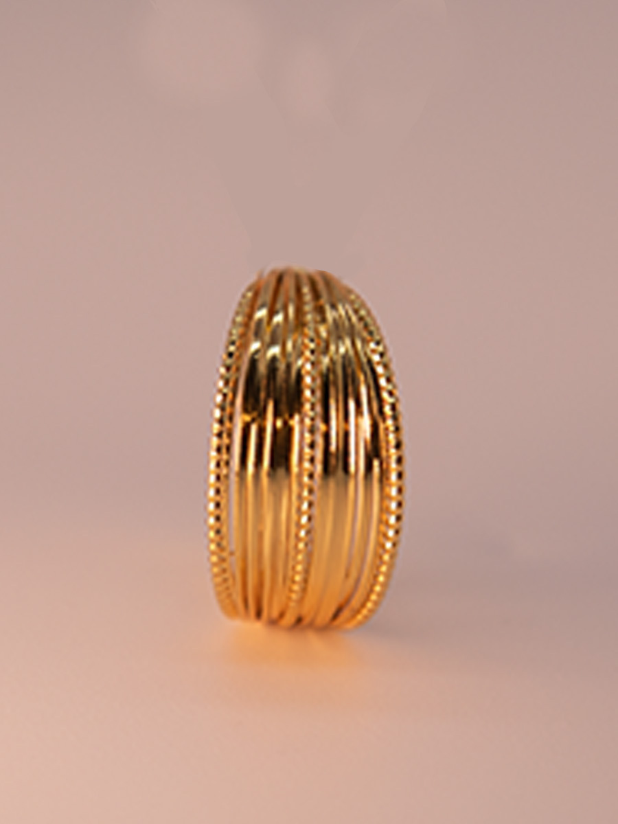 Attentionme®Hypoallergenic Lightweight, 18K Gold Vintage Irregular Silk Thread Earrings For Birthday Party Gift-Attentionme