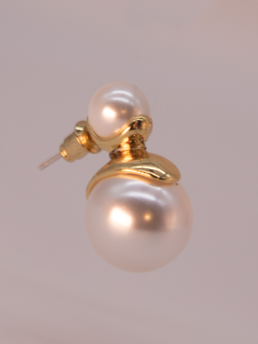 Attentionme®Commuting Snowman Earrings For Birthday Party Gift, 14K Gold Plated S925 Sterling Silver-Attentionme