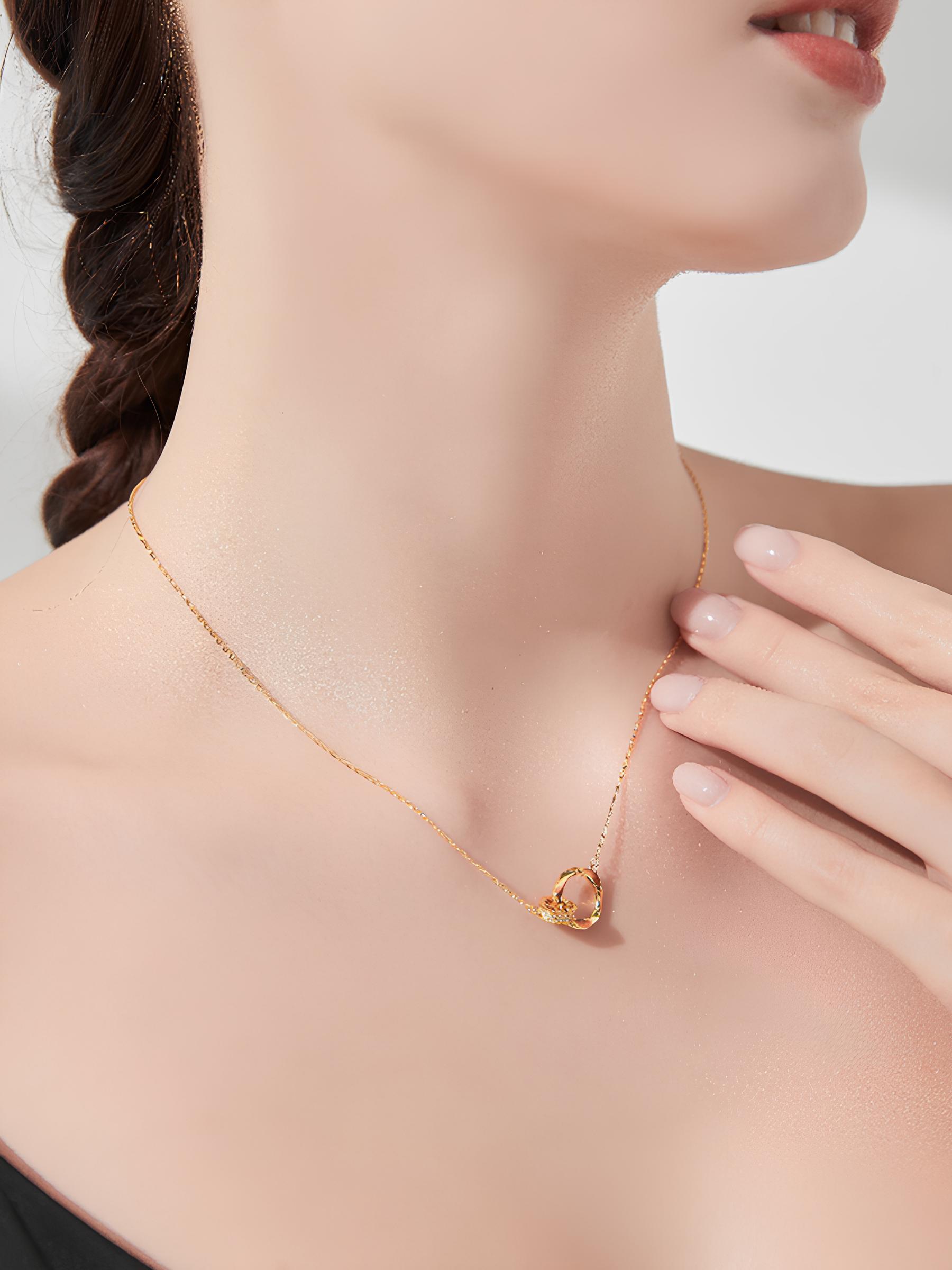 Attentionme®925 Sterling Silver Dainty Eternity Mobius Circle of Life Jewelry Gift For Women-Attentionme