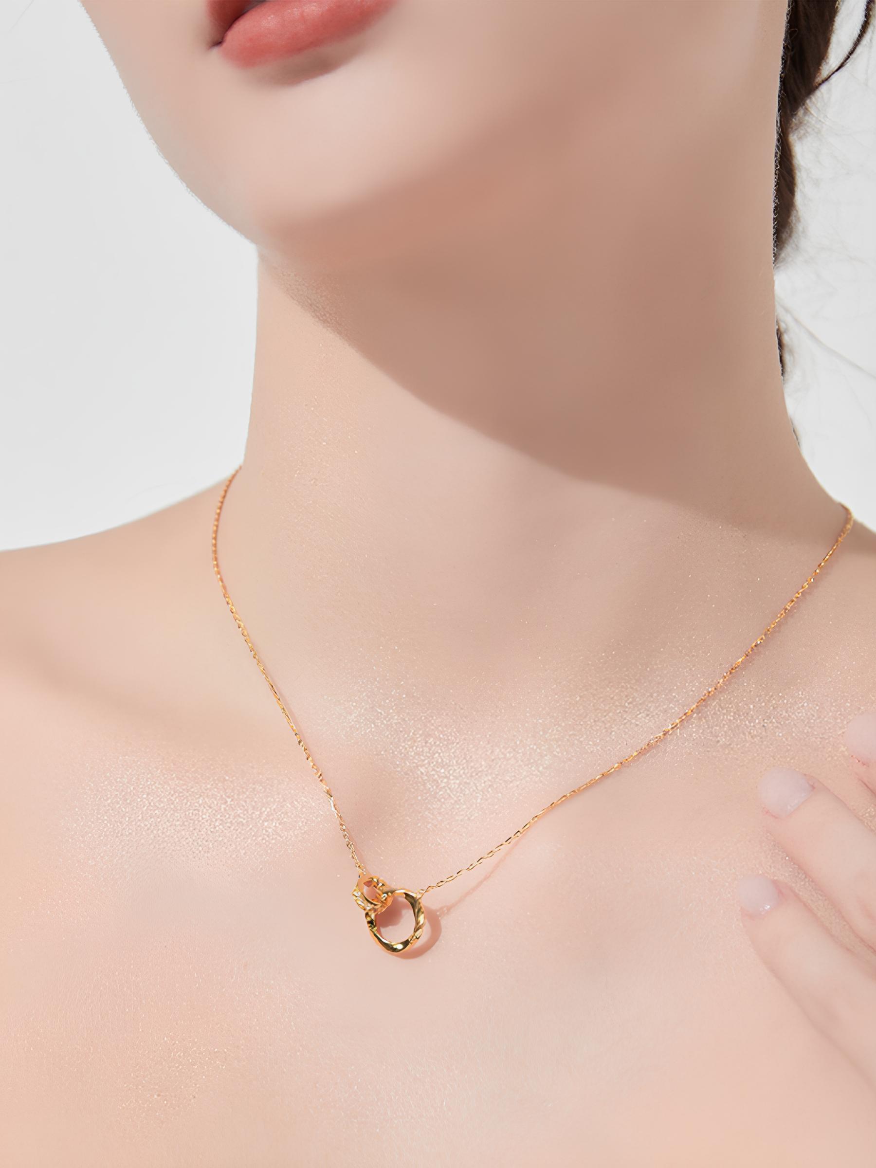 Attentionme®925 Sterling Silver Dainty Eternity Mobius Circle of Life Jewelry Gift For Women-Attentionme