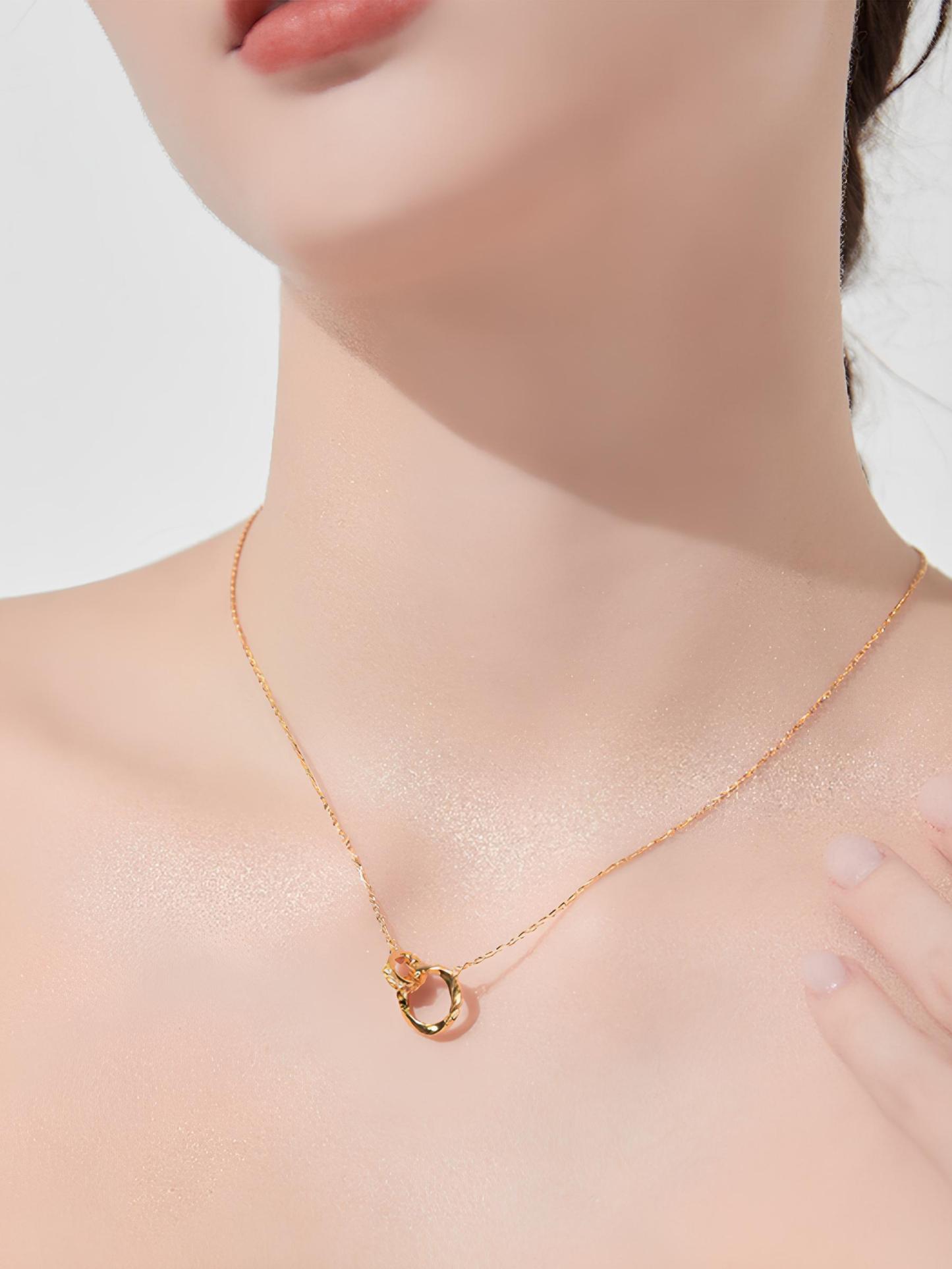 Attentionme®925 Sterling Silver Dainty Eternity Mobius Circle of Life Jewelry Gift For Women-Attentionme