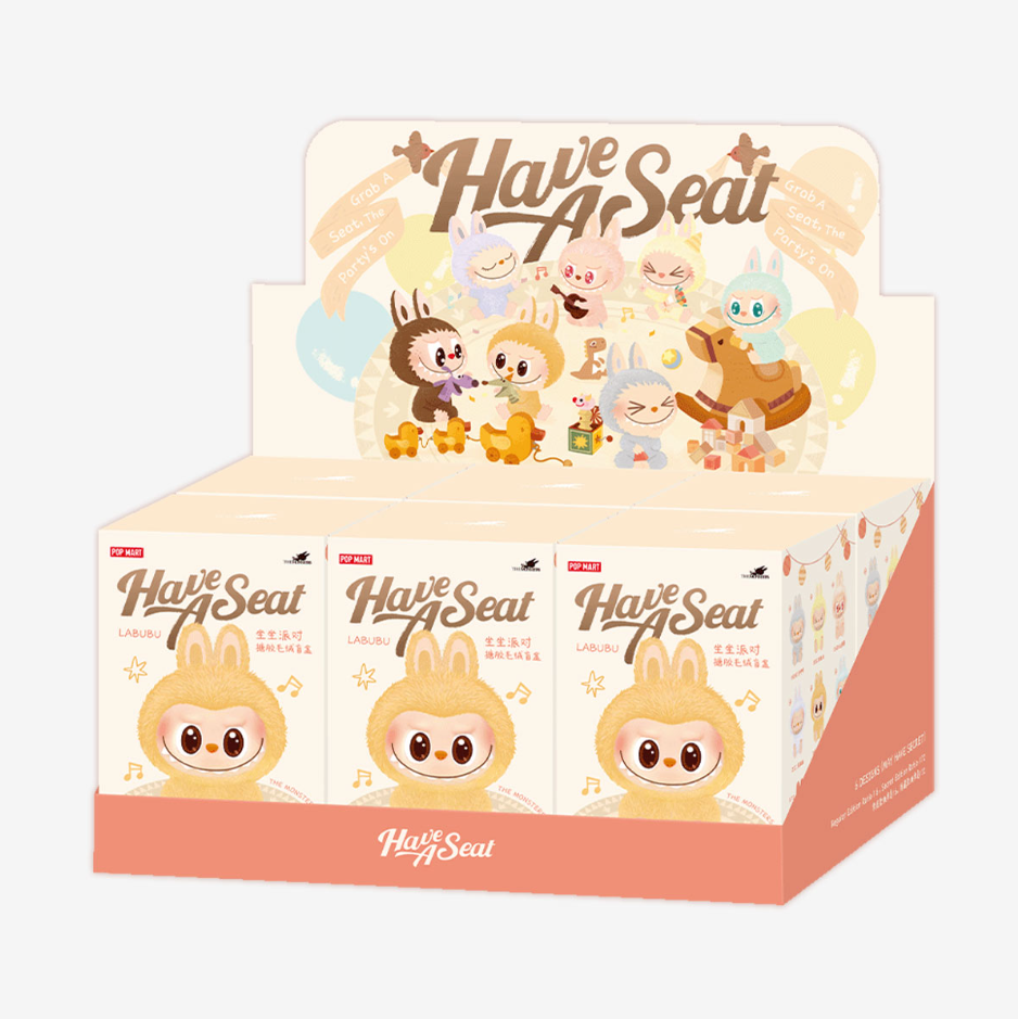 LABUBU THE MONSTERS Have A Seat おまけ付き THE MONSTERS LABUBU Have a seat アソート