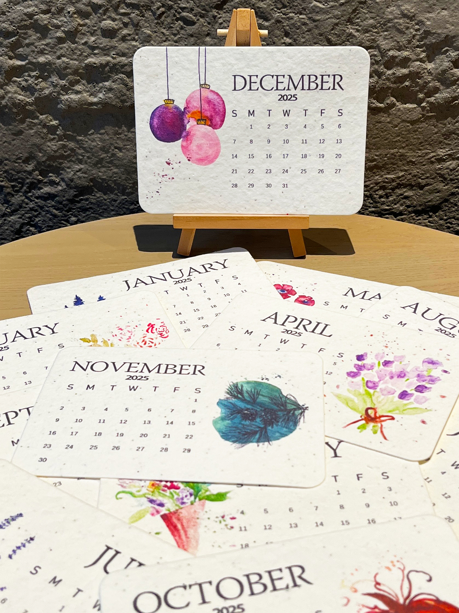 ✨Last Day 60% OFF🌱Eco-Friendly Plantable Love Seed Calendar 2025