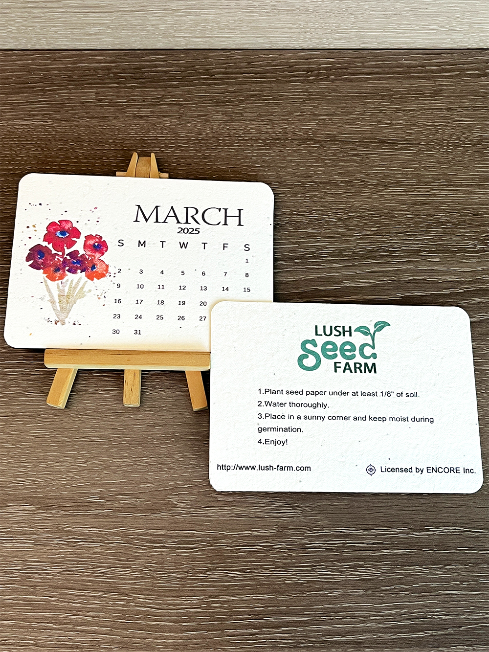 ✨Last Day 60% OFF🌱Eco-Friendly Plantable Love Seed Calendar 2025