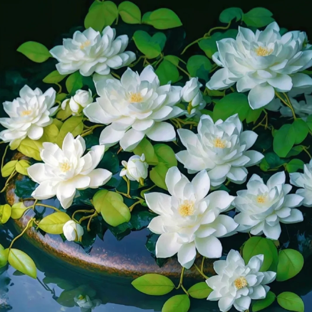 🪷Bowl Lotus: Embracing Zen Through Blossoms-Plantjoyfarm
