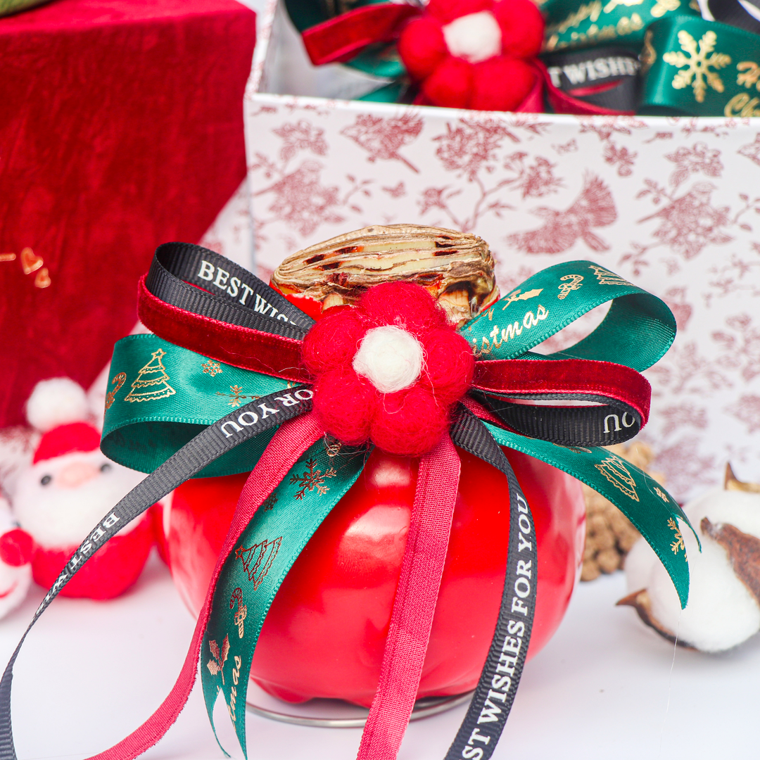 Amaryllis Bulbs - Easy-Care Red Wax with Red Blooms-Plantjoyfarm