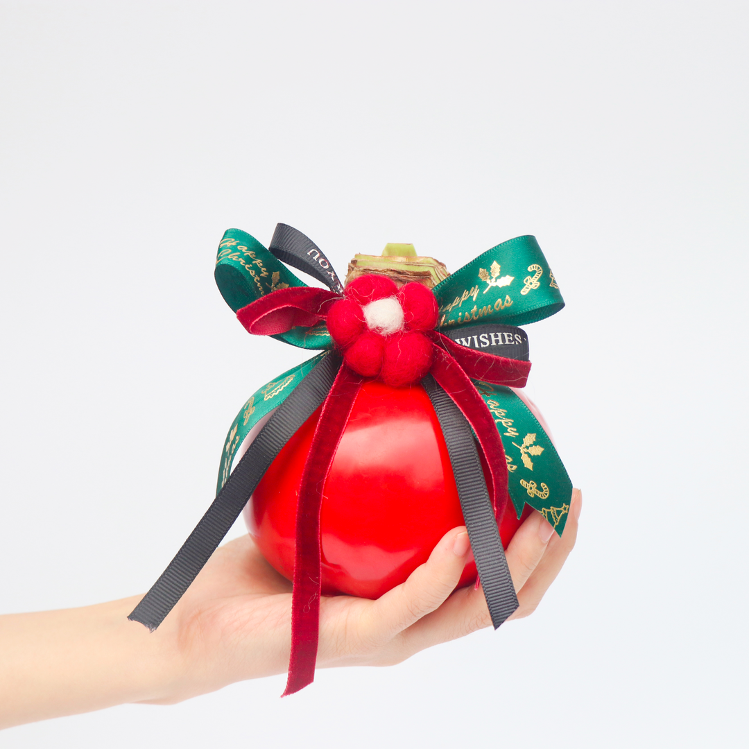 Amaryllis Bulbs - Easy-Care Red Wax with Red Blooms-Plantjoyfarm