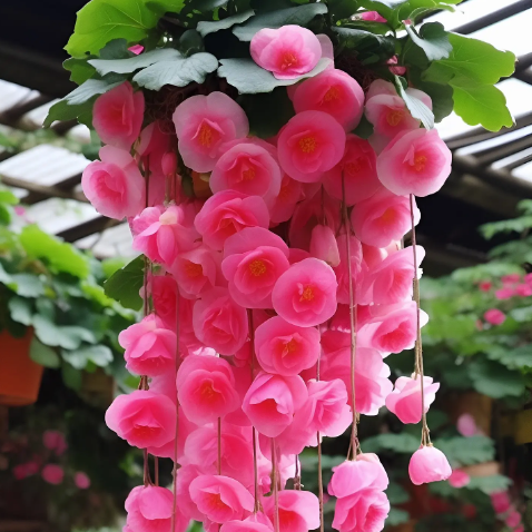 🥀Drooping Branches And Flowers - Begonia Flowers